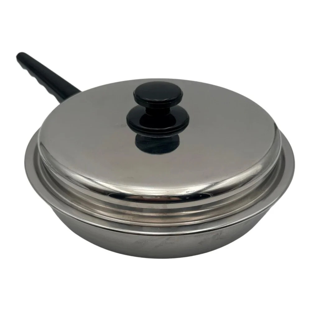 VTG Liquid Core Waterless Cookware Skillet & Lid 8.5